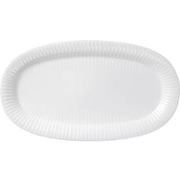 Kähler Oval Hammershøi 40x22.5 cm Blanc Plat de service