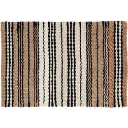 Dixie Elin Dørmåtte Stribet Beige, Natur