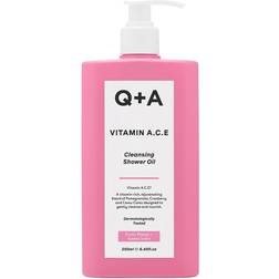 Q+A Vitamin A.C.E Cleansing Shower Oil 250Ml