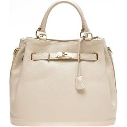 Håndtasker til damer Anna Luchini SS22-AL-1762-BEIGE Beige 36 x 29 x 17 cm