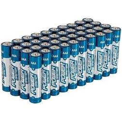 Powermaster AAA Super Alkaline Battery LR03 40pk