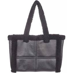 Natures Collection Rosaline Shopper Doubleface Sheepskin 43x25 cm Black