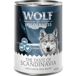 Wolf of Wilderness The Taste Scandinavia 12 x 400 g