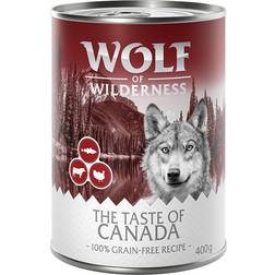 Wolf of Wilderness Økonomipakke: 12 400 "The Taste The Taste Canada