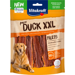 Vitakraft DUCK XXL Strisce di Anatra Snack per cani - Set % 2 x 250 g