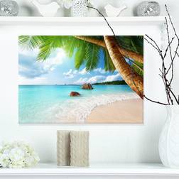 Design Art Praslin Island Seychelles Beach - Seashore Photo Print Wall Decor