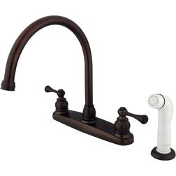 Kingston Brass KB725BL 8-Inch Centerset Kitchen Faucet Bronze, Brown