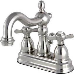 Kingston Brass KS1608BEX 4 in Centerset Bathroom Faucet Brushed Nickel