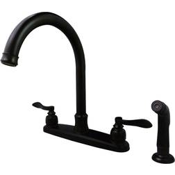 Kingston Brass FB7795NFLSP NuWave French 8-Inch Centerset Kitchen Fauc Brown, Bronze