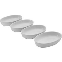 Pfaltzgraff Burrito Oval Dip Fruit Bowls, 7-Inch Food Container