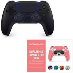 Sony Playstation DualSense Controller in Black with Skins Voucher