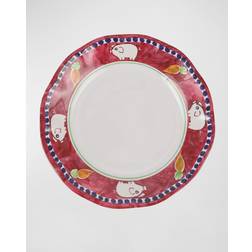 Vietri Melamine Campagna Porco Salad Dessert Plate