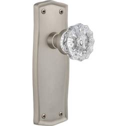 Nostalgic Warehouse Clear Crystal Double Dummy Door Knob