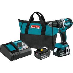 Makita XPH12T 18-Volt 1/2-Inch 5.0Ah Compact Cordless Hammer Driver-Drill