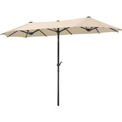 Schneider Schirme 746-02 Parasol Salerno Rectangulaire Naturel 300 x 150 cm