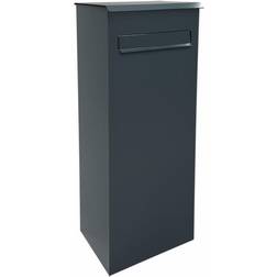 MEFA Oak Parcel Box 481 Ruko Lock - Anthracite