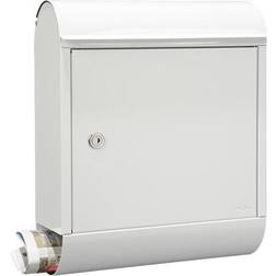 MEFA Topaz 844 Letterbox with Newspaper Holder 430 x 340 x 150 mm