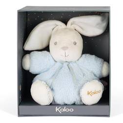 Kaloo Perle Chubby Rabbit Baby's Fluffy Cuddly Stuffed Plush Toy Blue