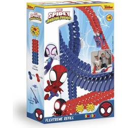 Smoby Spidey & Amazing Friends Flextreme Racebaan Uitbreidingsset, 72dlg