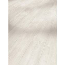 Parador Modular ONE Hydron Eg Nordic hvid planke virkelighedstro struktur 4-sidet fas Gulv