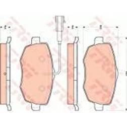 TRW GDB1707 Juego De Pastillas De Freno Contacto Avisador Pinza Freno Con Accesorios
