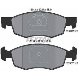 Textar Scheibenbremse Vorderachse 2384201