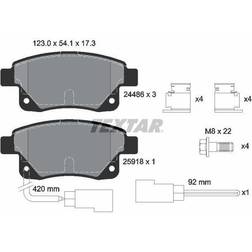 Textar Brake Pad Set 2448601