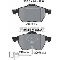 Textar Brake Pad Set 2067602