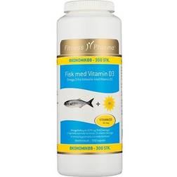 Fitness Pharma Fisk med Vitamin D3 300 stk