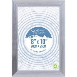 The Home Fusion Company 10" 8" Silver Modern Picture 6x4 5x7 Photo Frame