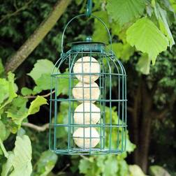 Kingfisher Metal Squirrel Proof Wild Bird Hanging Ball Feeder