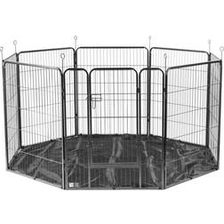 KCT Extra Large Pet Playpen with Base Heavy Duty Play Pen with Base