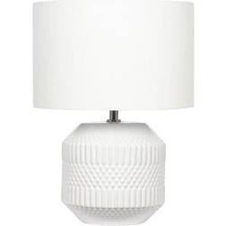 Pacific Lifestyle Olivia's Merida Small Geo Textured Table Lamp