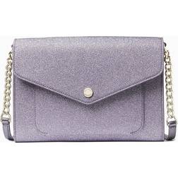 Kate Spade Tinsel Flap Crossbody, Lilac Frost