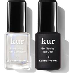 LondonTown kur Conceal & Go Duo Set Includes Nail Illuminating Concealer Gel Genius