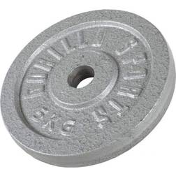 Gorilla Sports Halterschijf 5 kg Gietijzer