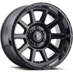 ICON ICON Alloys Recoil Wheel, 20x10 with 6 on 135 Bolt Pattern Gloss