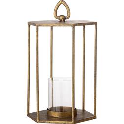 Bloomingville Vanea m/Glas, Brass Lanterne