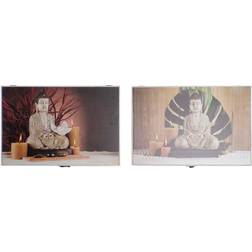 Dkd Home Decor Buddha Nedtæller 46,5 2 Dekorationsfigur