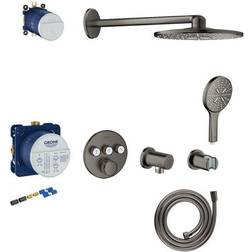 Grohe Grohtherm Smartcontrol (128188) Svart, Krom