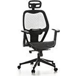 hjh OFFICE Air-Port Achterkant Mesh Zitting Mesh