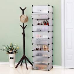 Songmics Organizer Closet Shoe Rack