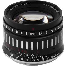 TTArtisan 35 mm F0,95 APS-C stor bländare manuell fokus spegellösa