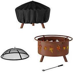 Pure Garden Wood Burning Outdoor Pit