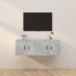 vidaXL Meubles TV Muraux 2 pcs Meuble Mural