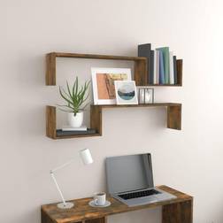 vidaXL Wandschappen 2 St 100 x 15 x 20 cm