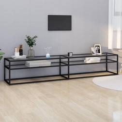 vidaXL 220x40x40,5 hærdet TV-bord