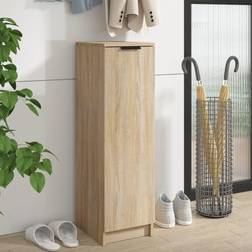vidaXL Cabinet Sonoma Oak 30 x 35 x 100 cm Shoe Rack