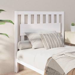 vidaXL De Cama Madera Maciza De Pino 105.5x4x100 cm Cabecero