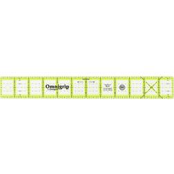 Omnigrip Clear Rectangle Quilting & Sewing Ruler, 1.5" Clear 1.5"